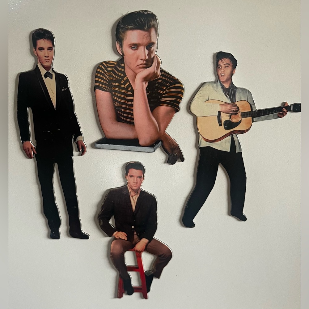 Elvis Magnets - Set of 4